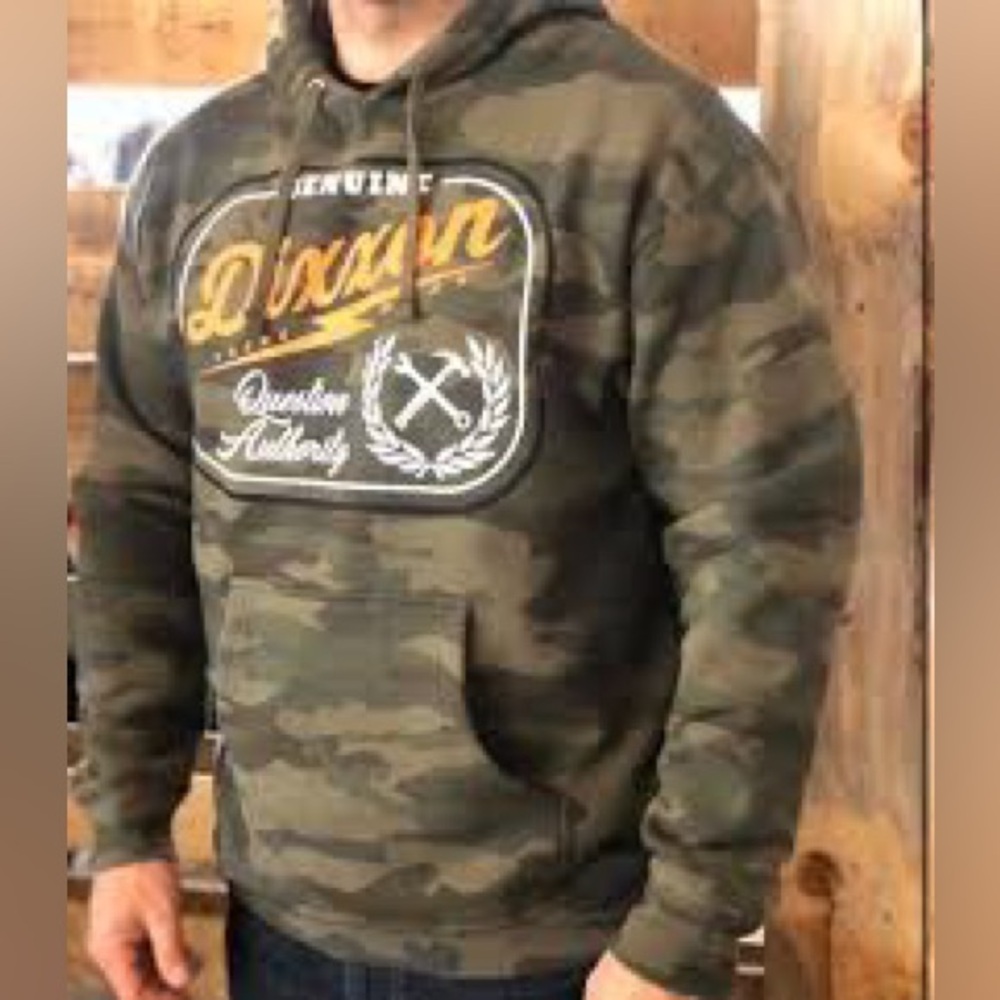 Sold OUT Rare Dixxon Flannel Co QA Camo Hoodie